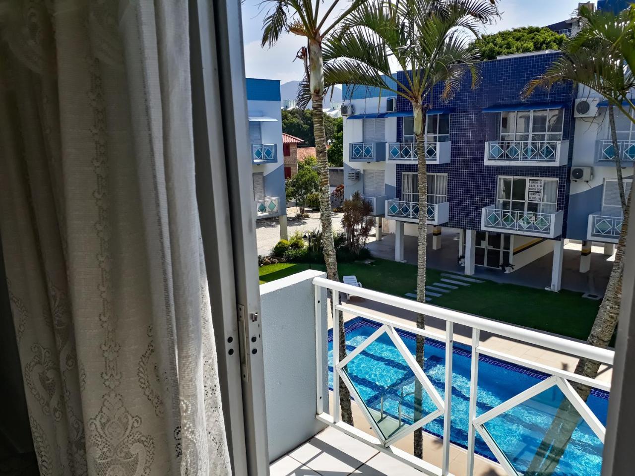 Apto A 70 Metros Da Praia, Piscina, 03 Ar Condicionados, Vaga De Garagem Florianópolis Dış mekan fotoğraf